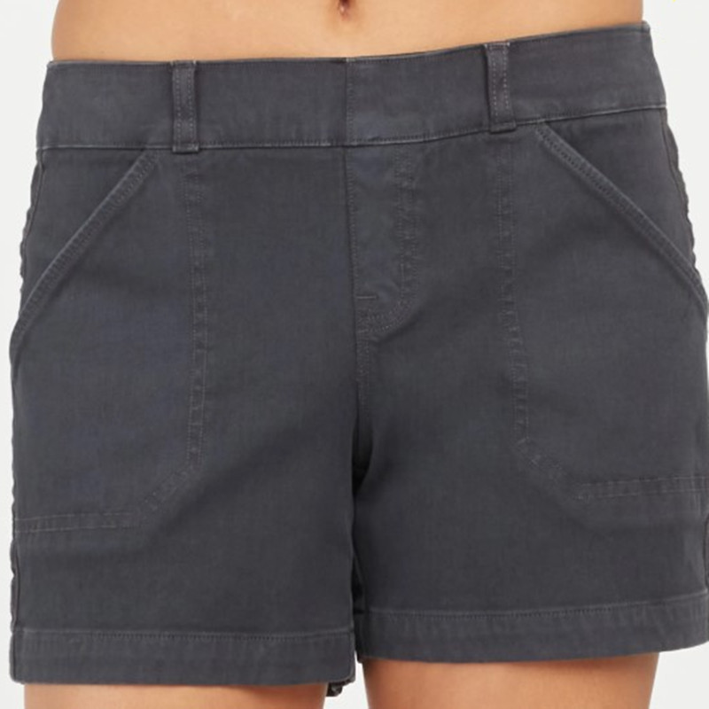 Dámské šortky Letní módní vysoká elasticita šortky s kapsami ležérní kalhoty