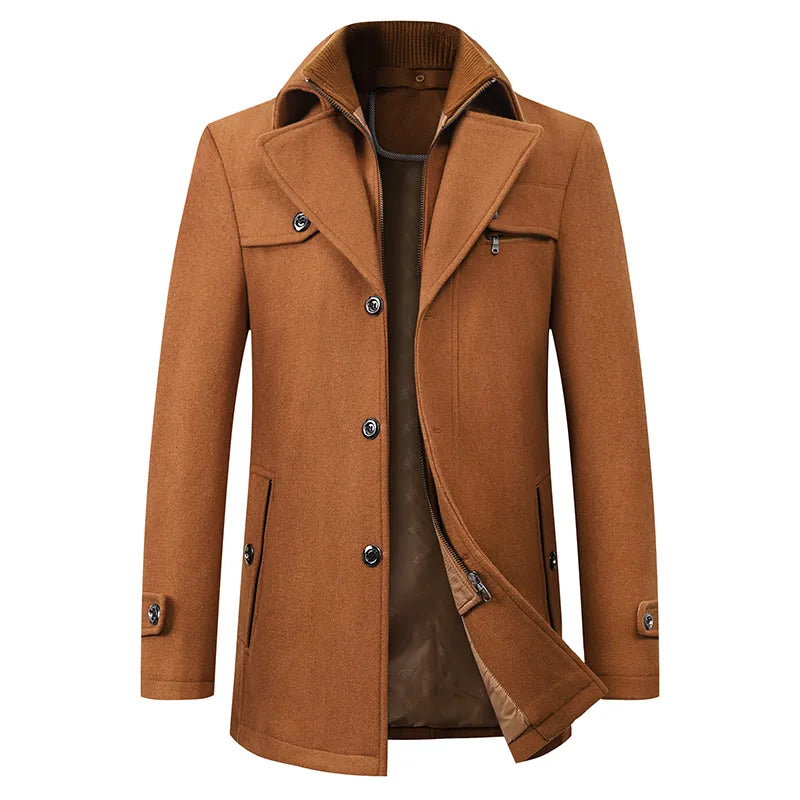 Remy Doir - Nový vlněný kabát Premium