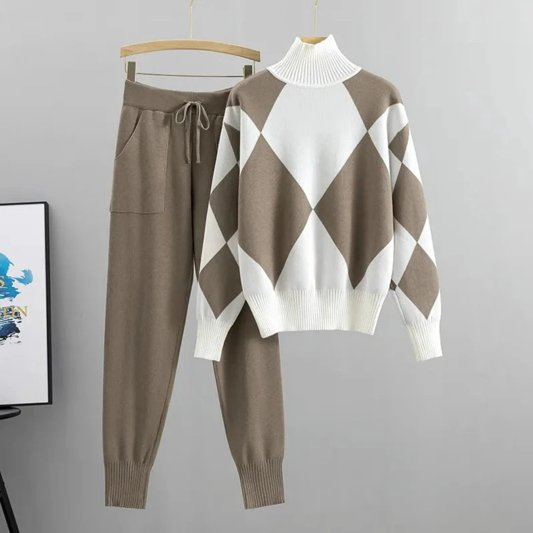 Mavilde™ | Luxe Comfort Set Měkký svetr + dlouhé kalhoty
