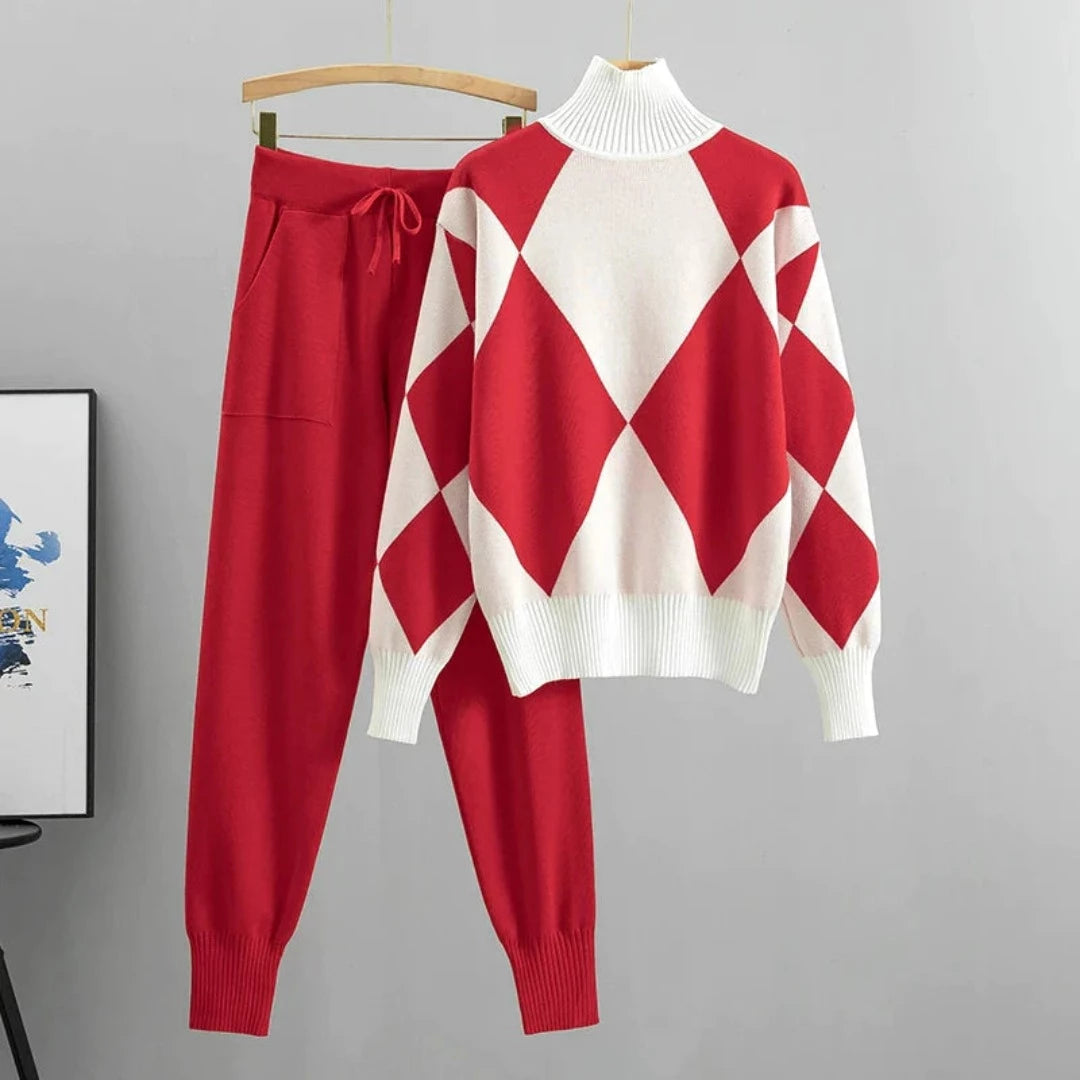 Mavilde™ | Luxe Comfort Set Měkký svetr + dlouhé kalhoty