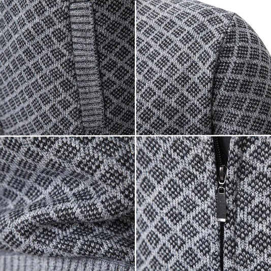 Remy Doir - žakárový pletený svetr
