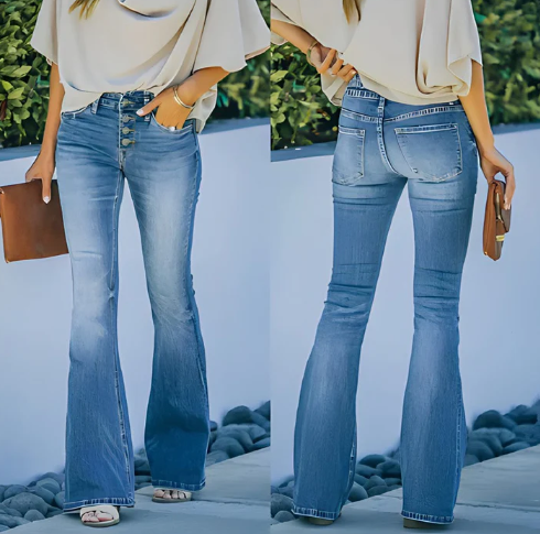 Betina™ - Vintage kalhoty s vysokým pasem