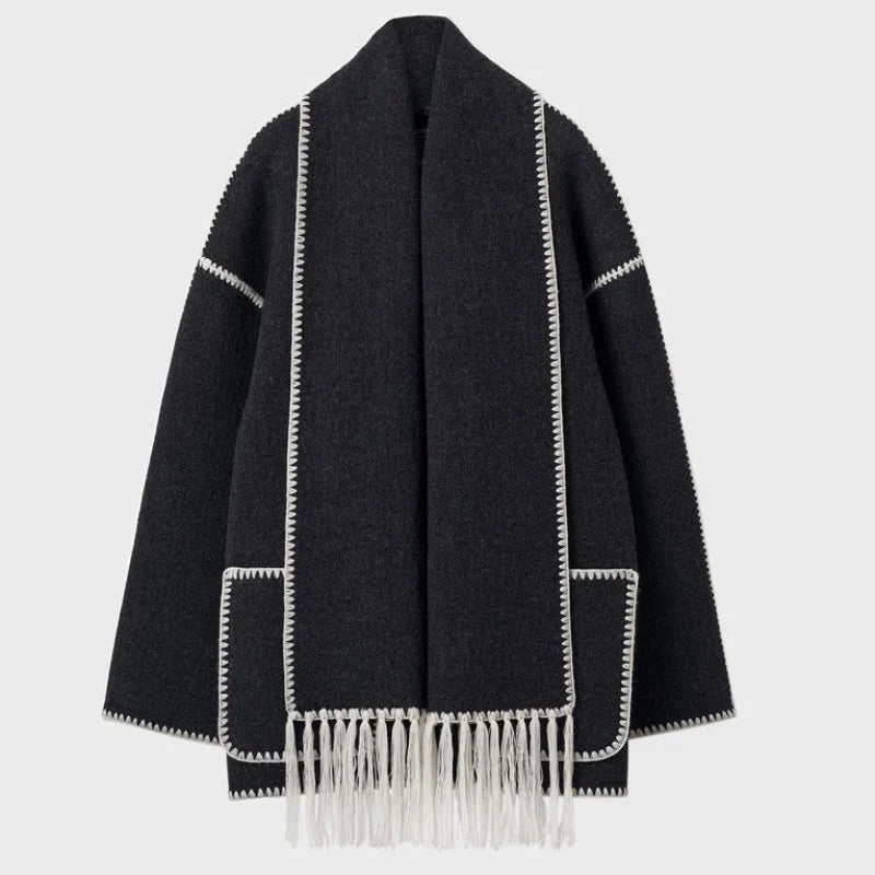 L''Aurablend - Mélange vlněná šálová bunda